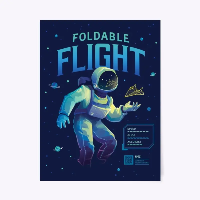 Foldable Flight Apex Poster